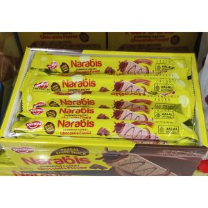 Naraya Narabis sandwich snack pastry milk / choco flavor 360gr