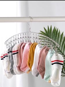 Móc treo phơi quần áo em bé khăn tay tất vớ đồ lót - Móc treo quần áo - Móc Inox treo đồ 8/10/20 Kẹp Móc Treo 10/20 Kẹp Tiết Kiệm Diện Tích Móc Phơi Đồ Không Rơi Gió Lớn - Lazada