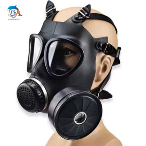 MF14/05 type gas mask chemical anti nuclear pollution radiation head mounted respirator full face gas mask with 40mm filter
