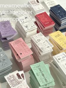 Vintage Style Non-Adhesive Sticky Notes