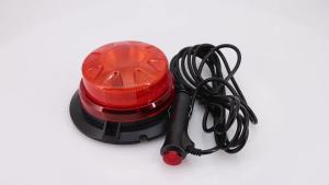 RYSJM | Đèn LED Báo Hiệu Khẩn Cấp Màu Đỏ Có Nam Châm Cho Xe Tải Ô Tô Xe Buýt Xe Nâng - Đèn Tín Hiệu An Toàn Gắn Trần 12V-24V
