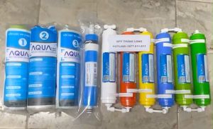 Bộ lõi lọc nước AQUA - Chính hãng - Bộ khoáng nhiều màu