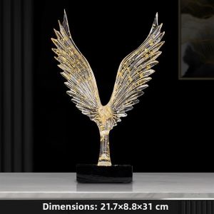 FENGHONGTAO | Creative Phoenix Spread Wings Figurine Ornament