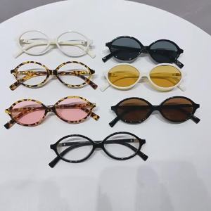 Y2K-Inspired WomenS Fashion Oval Glasses Leopard Print Frame Elegant Decorative Fashionable Eyewear