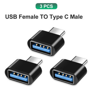 NNBILI Type C to USB A and Micro Adapter Male OTG A Female Data Connector For MacBook Pro iPad Mini 6/Pro MacBook Air C Devices
