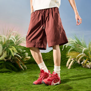 Cool Thin Quick-Dry Patchwork Loose Bermuda Shorts Men Summer