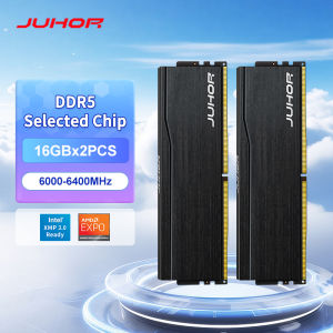 JUHOR Ram DDR5 32GB(16GBX2) 6000MHz 6400MHz DDR5 6400MHz Desktop Computer Memoria Ram