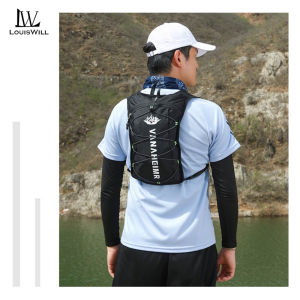 กระเป๋าเป้เดินทางของ LouisWill 2L กันน้ำได้กระเป๋าเป้สะพายหลังสำหรับการขี่จักรยานกลางแจ้งกันน้ำสาดกระเป๋าปั่นจักรยานกระเป๋าเป้สะพายหลังจักรยานน้ำหนักเบามากกระเป๋าใส่น้ำสำหรับปั่นจักรยานกลางแจ้ง