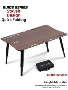 guide series | Adjustable Folding Camping Picnic Table and Chair Set