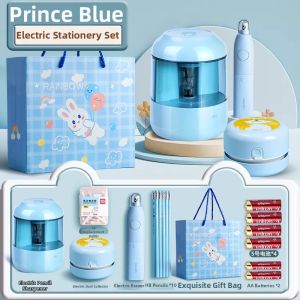 deli | Electric Auto Pencil Sharpener Stationery Set School Supplies