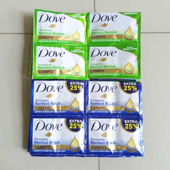 Dove Shampoo Sachet Printables