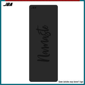 JBA 5mm PU Natural Rubber Yoga Mat Anti Slip 68CM Wide Size Durable Moisture-wicking With Design Yoga Matt for Women