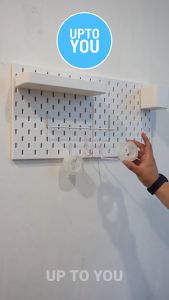 Wall Shelf Board Household Kitchen Storage Home Decor Pegboard Dekorasi Rak Gantung Peralatan Paket