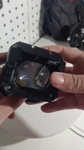 2PCS 40W Motorcycle Mini Driving Light V7 Pro high/low beam white and yellow LED headlights Korea LED chip