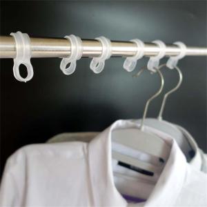 10 cái/bộ đa chức năng Windproof cố định móc áo bằng nhựa móc nhà phòng ngủ ban công quần áo đơn giản khô lưu trữ kẹp móc