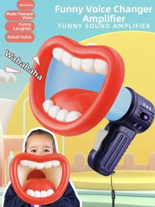 Voice Changer Microphone Loudspeaker Recording Toy