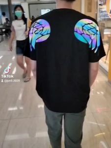 WING - KAOS PRIA DEWASA BAHAN KATUN - KAOS PRIA MOTIF DISTRO - BAJU KAOS MOTIF SAYAP - KAOS SAYAP NYALA VIRAL