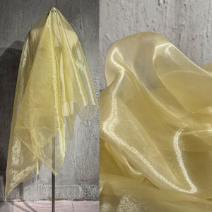Organza Fabric Liquid Water Light Background Fabric Sewing Skirt Handmade DIY Fabric TJ22725