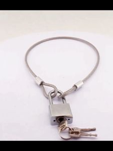 1.5M 2M Bicycle Strong Wire Lock Stainless Steel Security Cable Lock for Bicycle Motorcycle Electric Bicycle Fence Door