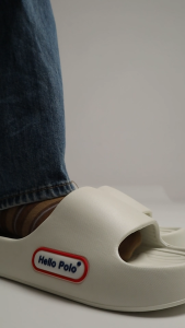 Hello Polo รองเท้ารัดส้นผู้หญิง รองเท้าแฟชั่นลําลอง กันลื่น ทนต่อการสึกหรอ พื้นนุ่มมาก วัสดุ EVA เหมาะกับฤดูร้อน รุ่น HP8058