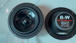 Loa mid 12 B-W  từ 70  hàng nhập  GÂN CAO SU toàn vành 14.5 cm  - Loa trung cao cấp - Loa trung kín