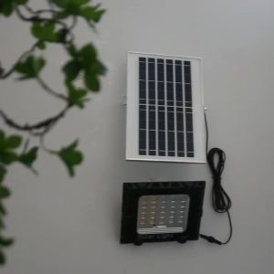 Parkson | Đèn LED Năng Lượng Mặt Trời Silicon Đa Tinh Thể Đèn Pha Sân Vườn Ngoài Trời IP65 Điều Khiển Độ Sáng Chống Nước Cho Đèn Chiếu Sáng Tường Cầu Thang