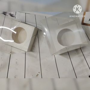 Mika Flower Box - Soft Box - Kotak Bunga Transparan GB007