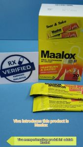 Maalox Sachet Oral Plus Suspension Gastric Heartburn Relief Sac 20s Sanofi Antacid Simethicone