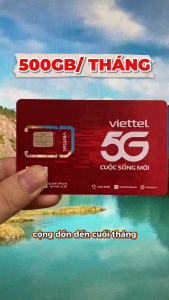 ( 1 TỶ GB INTERNET ) Sim 5G Viettel 6MXH80Y 12MXH80Y 12MXH100 12sd90 6SD125 12SD125 12T5G125 Xài Mạng Trọn Gói 1 Năm Không Cần Nạp Tiền . FREESHIP - CHƯA KÍCH HOẠT.