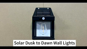 Solar Wall Light Wall Lamp Human Body Infrared Sensing Outdoor Waterproof Solar Lights