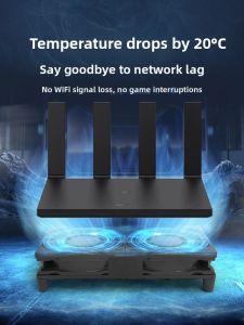 Ultra-Quiet 5V USB Fan Base Router Heat Sink Support Bracket Optical Catapult Computer Hardware Monitor Cooling System