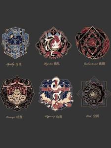 Japanese School Uniform Style Metal Badge Lapel Pin Student Design Sensation Accessory Joyous Banquet Medal Shoulder Strap