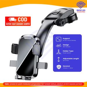 COD - TEMPAT HOLDER HP BISA DIKACA DAN DASHBOARD MOBIL NVN-CH21 UNIVERSAL ALL TIPE HP