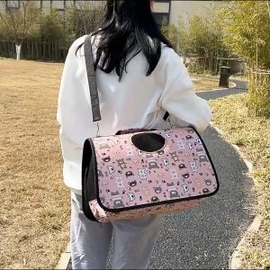 Tas Tangan Kucing PHB01 Tas Selempang Anjing Hewan Candy Pet Cat Hand Bag Carrier