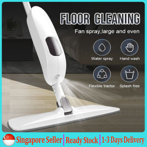 ENCHEN Water Spray Mop Carbon Fiber Cleaning Mop Dust Collector 360° Rotating 350ml Tank Cleaning Tool CNY Gift Present
