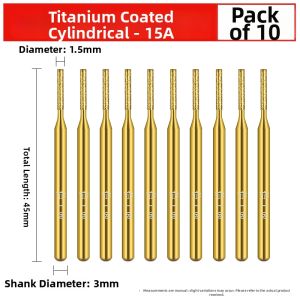 XINGONG | Titanium Coated Diamond Grinding Bit 3mm