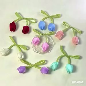 EELHOE | Elegant Adjustable Tulip Curtain Straps Creative Fashion Curtain Tieback Rope Beautifully Designed Homestay Curtain Accessories