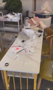 โต๊ะ ทำงาน เซ็ต สำหรับ ร้าน ถุง เติมเต็ม เสริมสวย ชุดเก้าอี้สไตล์ยุโรป