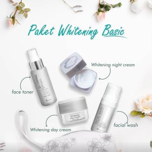 READY STOK SIAP KIRIM - PAKET WHITENING BASIC MS GLOW skincare BPOM Perawatan Wajah Cantik