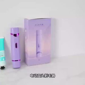 Máy Cạo Râu Điện Mini Cho Nữ Chống Nước Sạc Được Hai Đầu Máy Tỉa Lông Bikini Máy Tẩy Lông Toàn Thân Có Thể Dùng Cho Vùng Nách