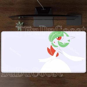 Bandai | Tấm Lót Chuột Anime Cỡ Lớn HD In Hình Pokemon Gardevoir Kawaii Cao Su Để Bàn Chơi Game Thảm Chống Trượt Dễ Thương Bàn Phím Văn Phòng Chồng Chéo