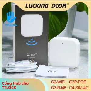 Cổng Thông Minh Nhà Thông Minh TTlock G2/G3/G3P/G4 Bluetooth 4G/WiFi Hub Với Ứng Dụng TThotel TT Lock Điều Khiển Từ Xa Cho Hệ Thống Tự Động Hóa Nhà Cửa
