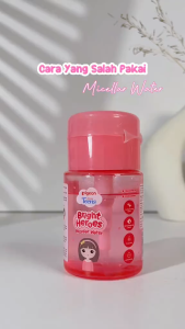 PIGEON TEENS BRIGHT HEROES MICELLAR WATER 100 ML| Micellar Water Pembersih Wajah Double Cleansing|Skincare Infused| Makeup Remover| Semua Jenis Kulit| Niacinamide 5%