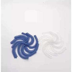 GULPOOE700Pcs/bag Dental Orthodontic Separators S Style Rubber Bands Elastics Separating Leagues For Brace Dentistry Accessories