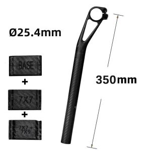 Cốt Yên Xe Đạp Elitaone Carbon Độ Lệch 5/25mm Dành Cho Xe Đạp Địa Hình/đường Trường Kiểu Nửa Vỏ Tương Thích Với Ray Carbon Phụ Kiện Yên Xe.