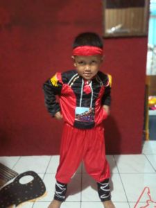 baju atasan setelan anak singa Depok/baju atasan setelan adat baju kostum Jawa/baju pakaian anak laki laki setelan/baju pentas anak/kostum anak daerah/setelan anak baju anak murah/baju pakaian setelan anak murah