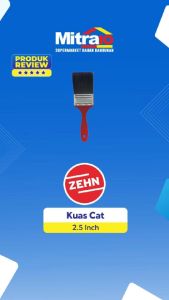 Zehn Kuas Cat 2.5 Inch Hitam