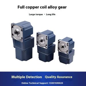 Bay gấu vừa và lớn DC động cơ không chổi than 24V Góc Phải góc l-loại tốc độ nhỏ điều khiển động cơ 48V động cơ giảm