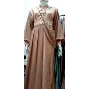 MALIKA Gamis Mewah Pesta Pernikahan Wisuda Muslimah