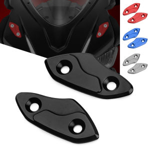 2024 สําหรับ Aprilia RS660 RSV4 1100 โรงงาน RS 660 ฿ V4 รถจักรยานยนต์ CNC กระจกกระจกขับเคลื่อนกระจกเครื่องกําจัดหมวก